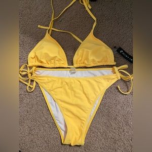 Yellow bikini NWT
